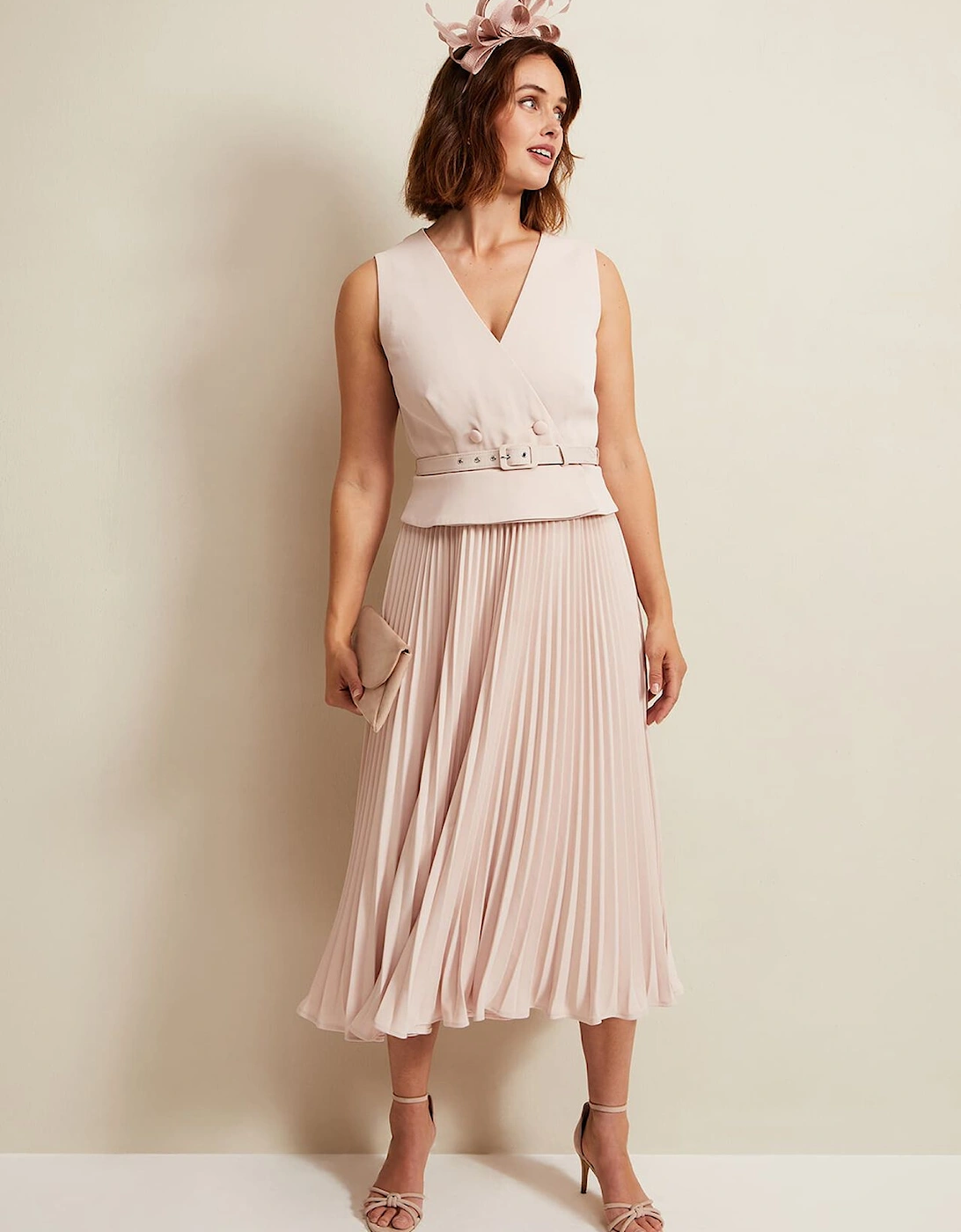 Hetty Pleated Dress