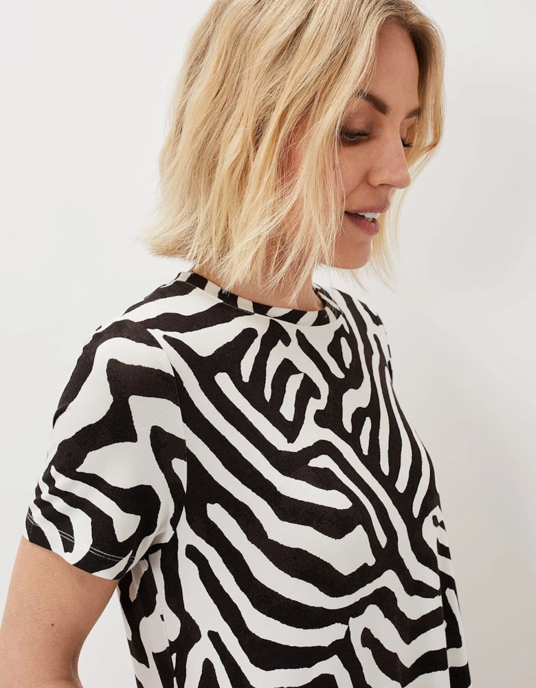 Isabelle Zebra Print Dress