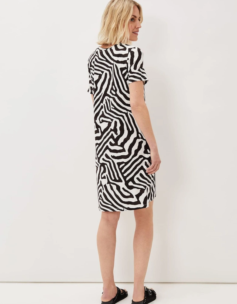 Isabelle Zebra Print Dress