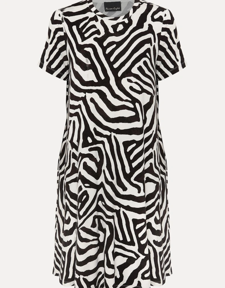 Isabelle Zebra Print Dress