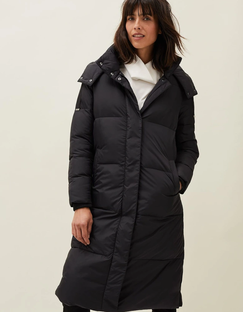 Shona Midi Quilted Puffer Coat