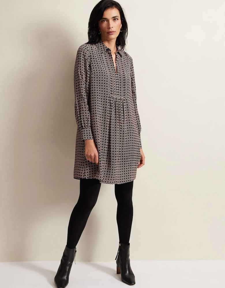 Fran Geo Swing Dress