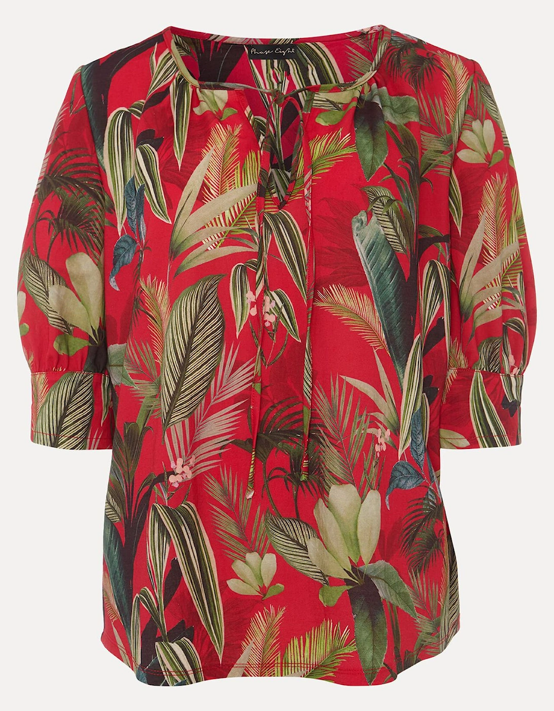 Antonia Tropical Print Top