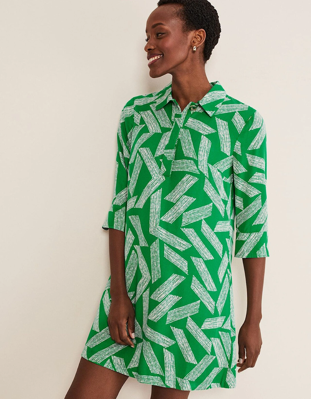 Penele Abstract Mini Dress, 9 of 8