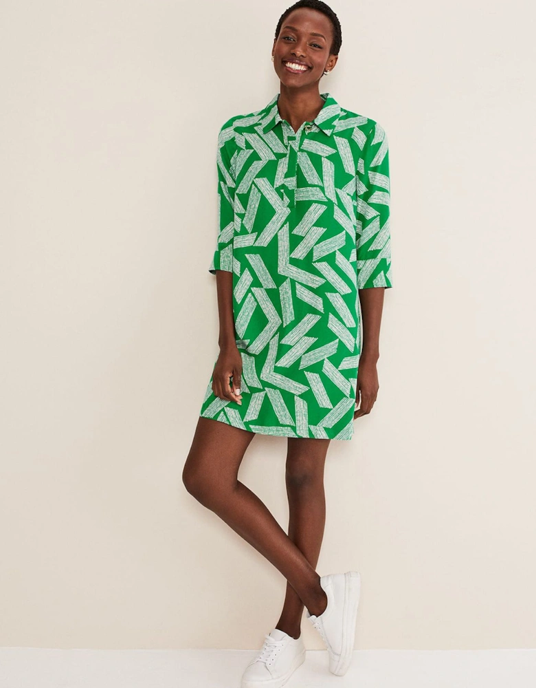 Penele Abstract Mini Dress