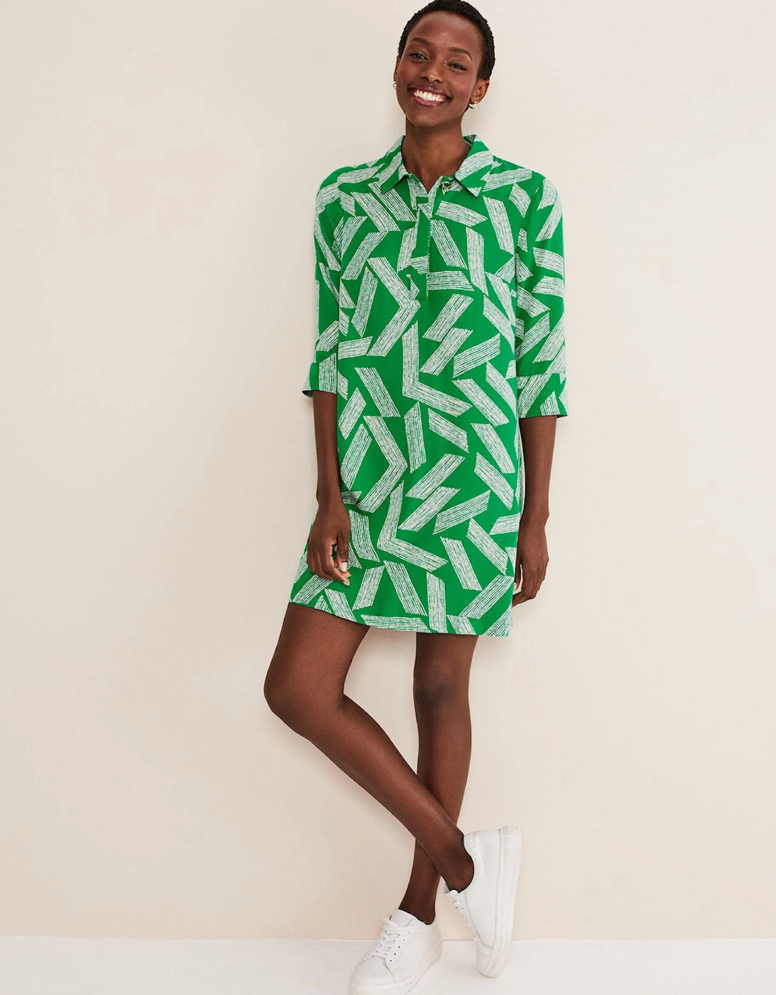 Penele Abstract Mini Dress