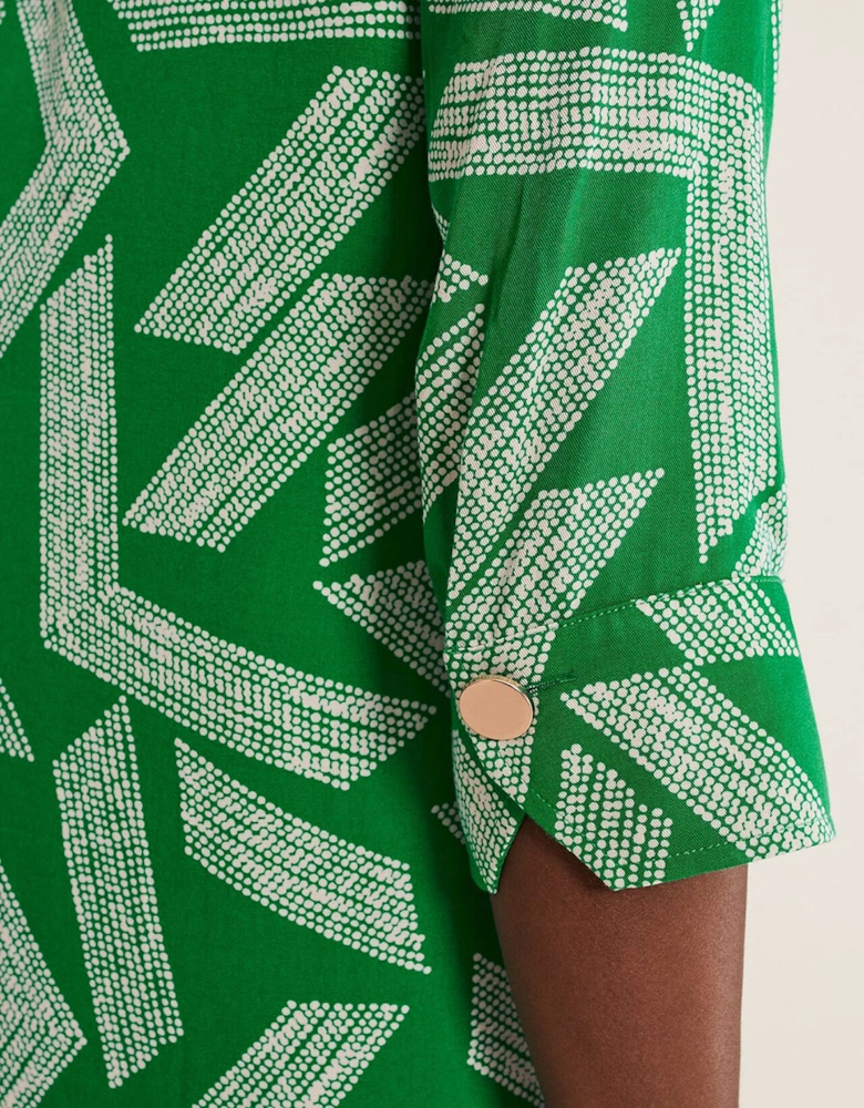 Penele Abstract Mini Dress