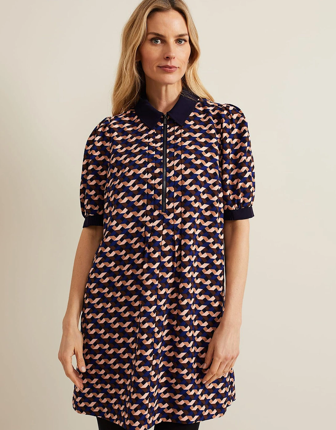 Candice Geo Printed Dress, 9 of 8