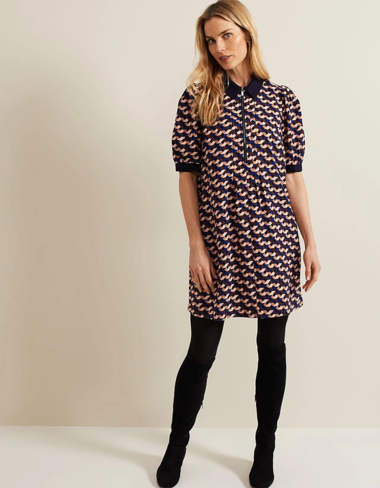 Candice Geo Printed Dress