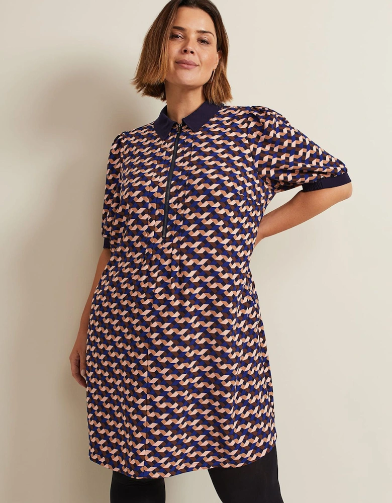 Candice Geo Printed Dress