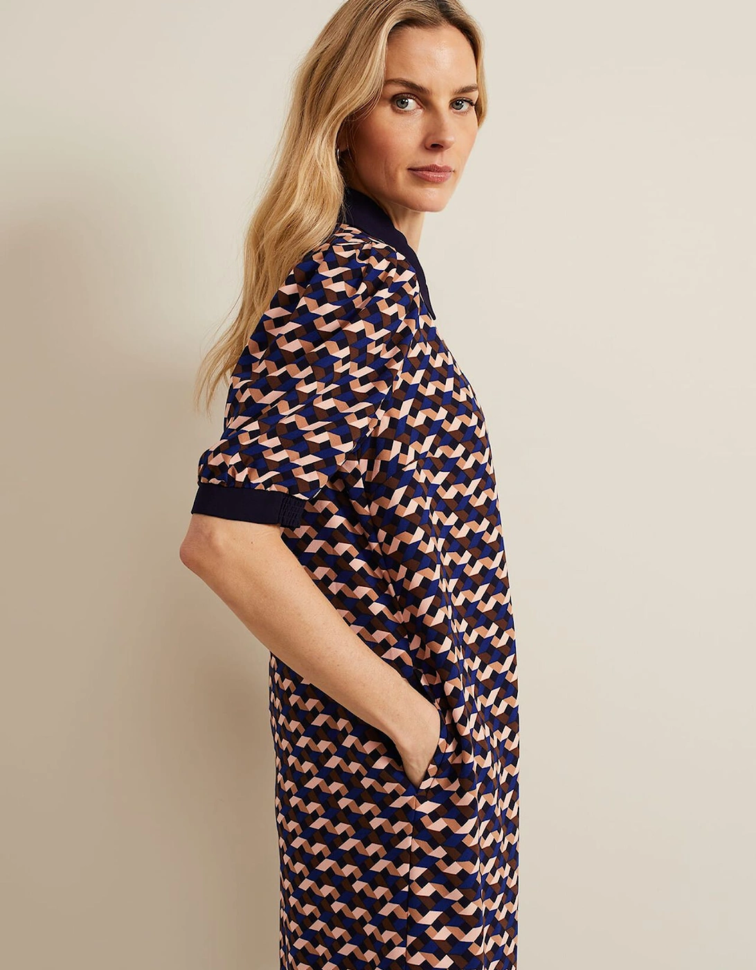 Candice Geo Printed Dress