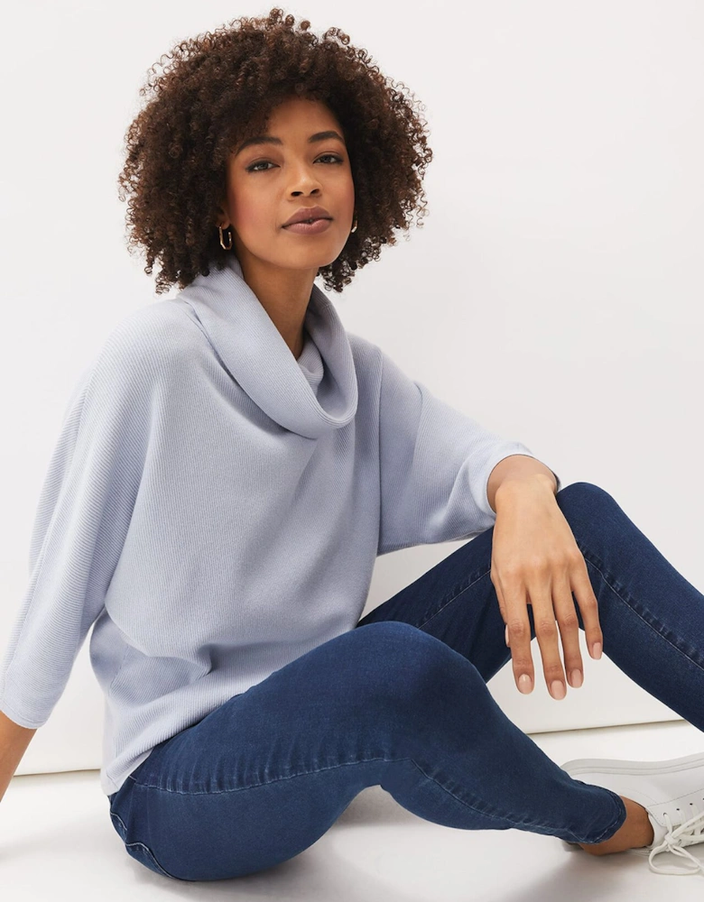 Camillan Cowl Neck Knit Jumper