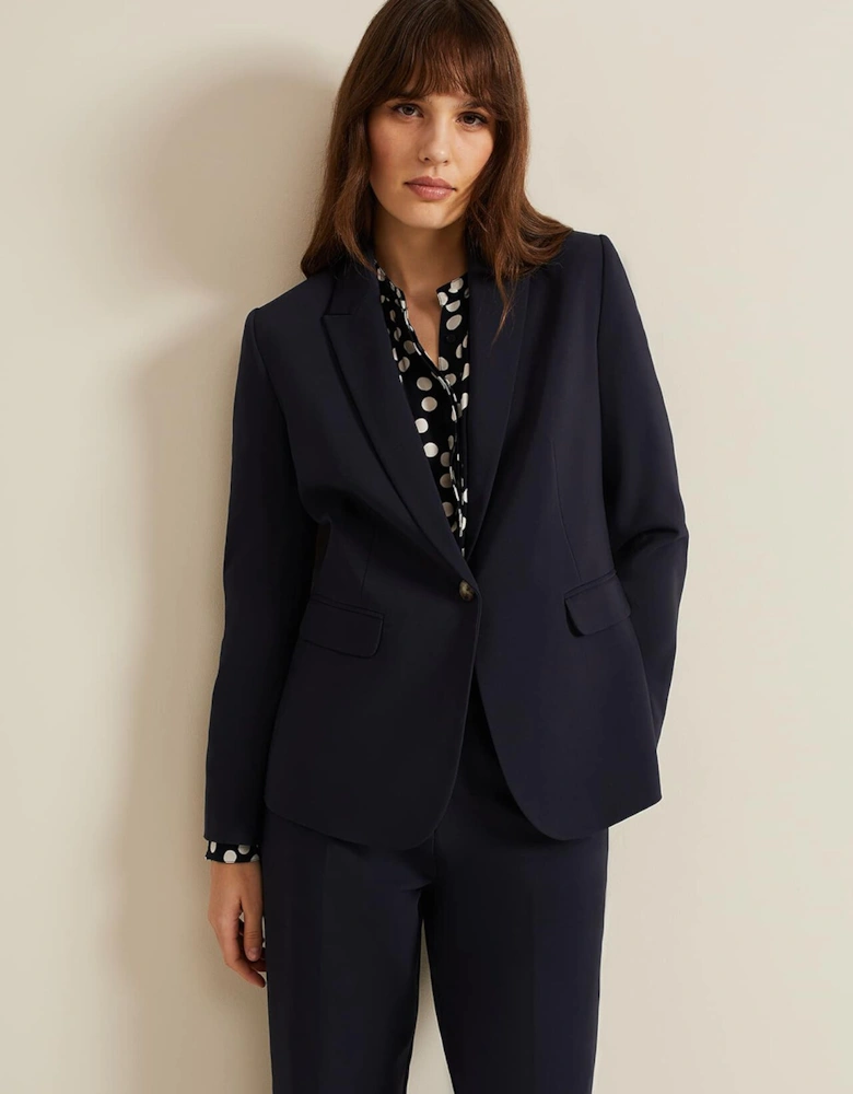 Ulrica Fitted Suit Jacket