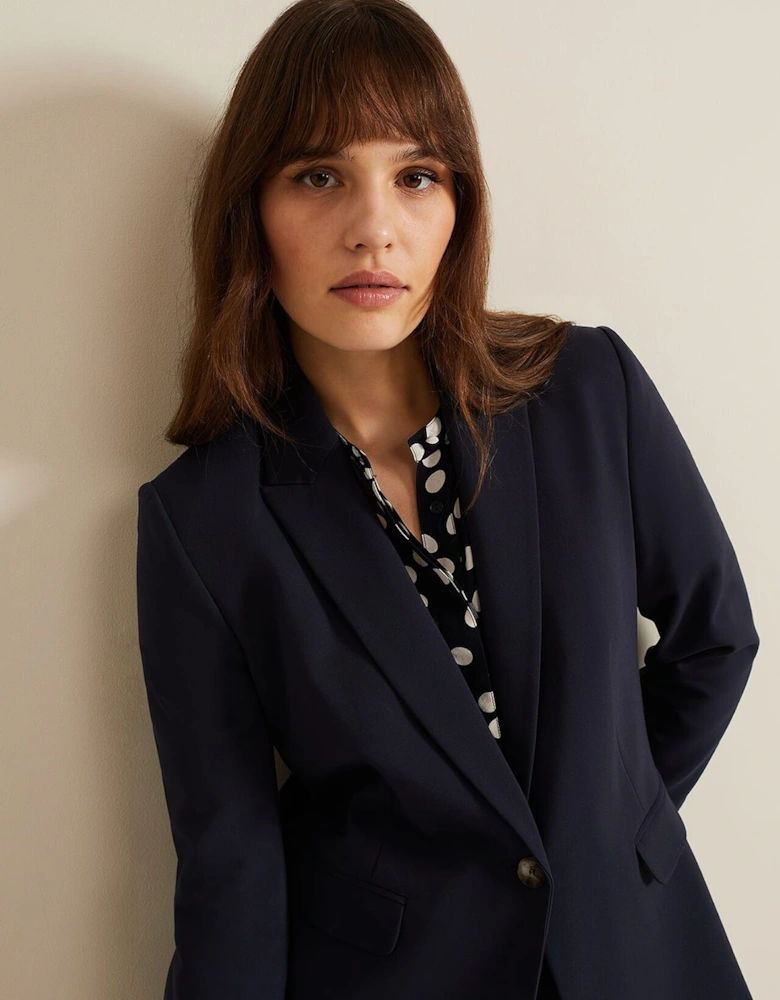 Ulrica Fitted Suit Jacket