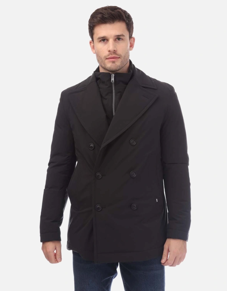 P-Hyde Double-Breasted Down Coat