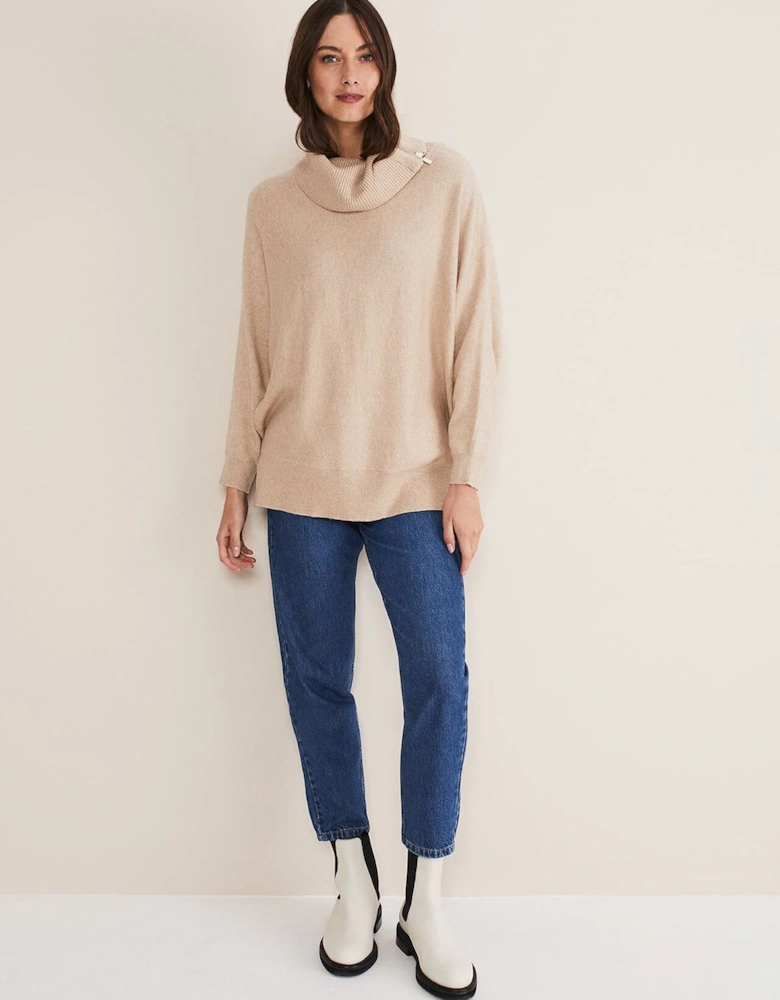 Nola Zip Neck Chunky Relaxed Knit