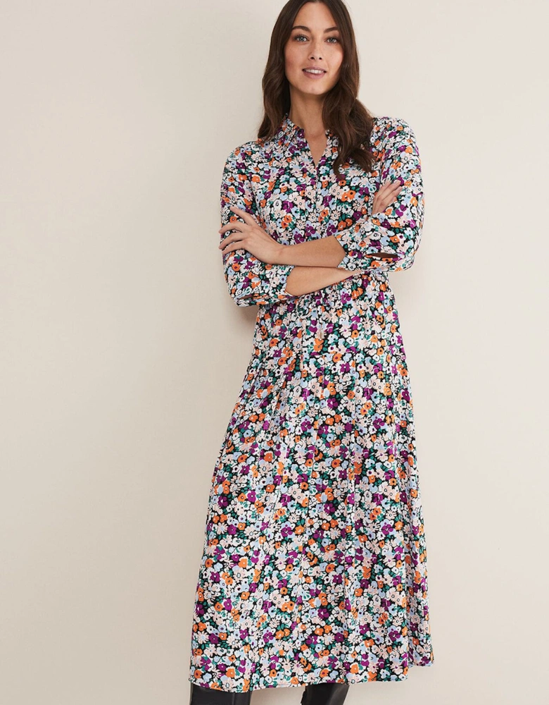 Tana Floral Midaxi Dress