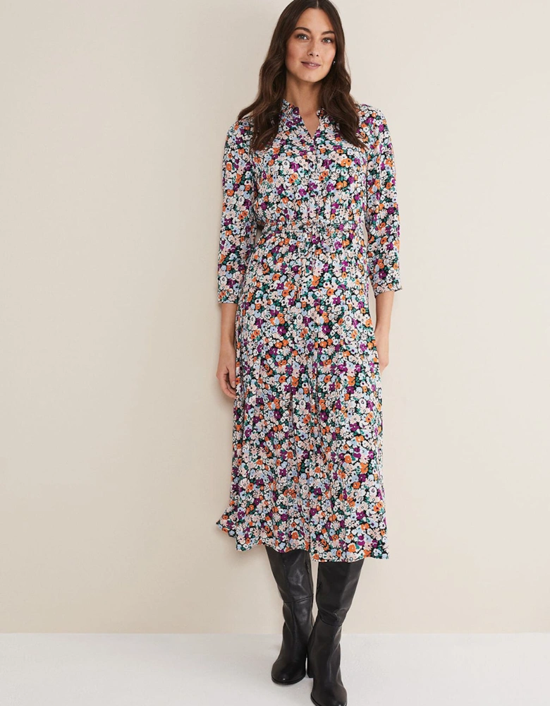 Tana Floral Midaxi Dress