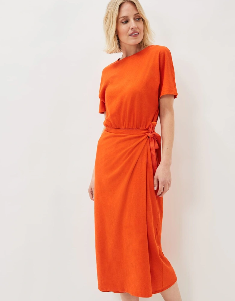 Emmalyn Cotton Midi Dress