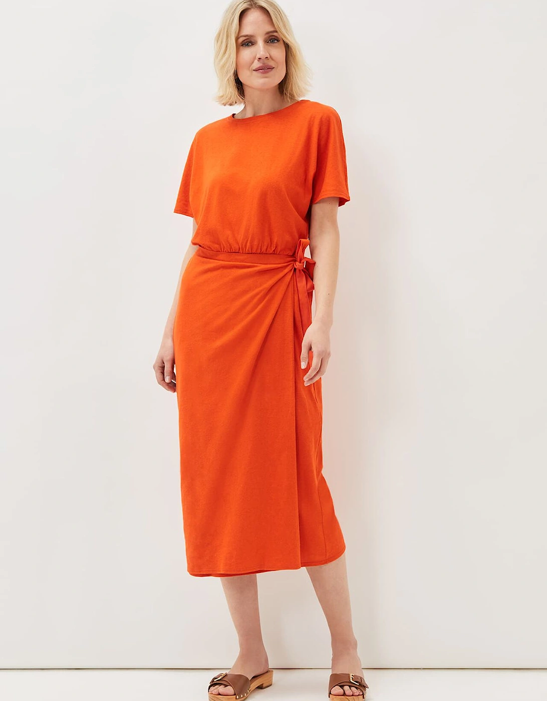 Emmalyn Cotton Midi Dress