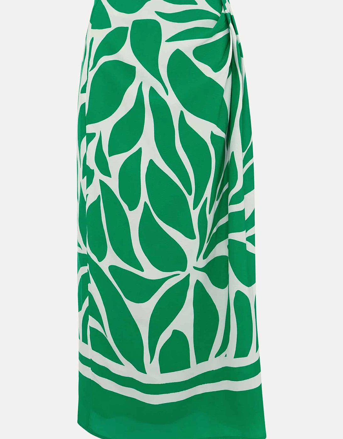 Presley Leaf Print Skirt