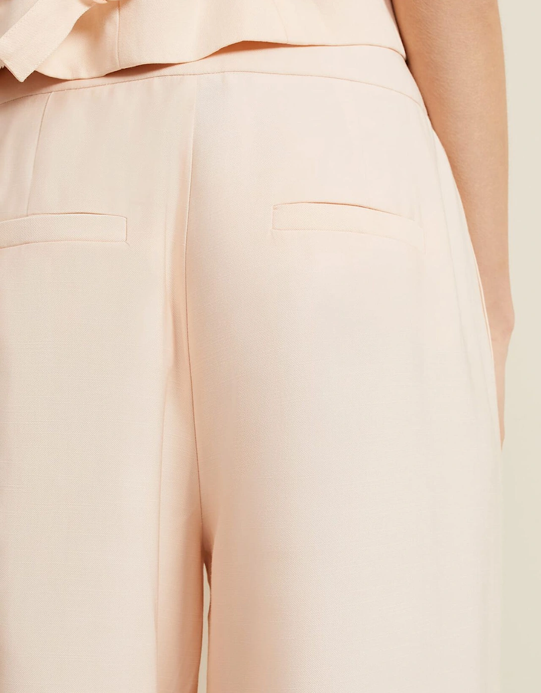 Bianca Wide Leg Peach Trouser