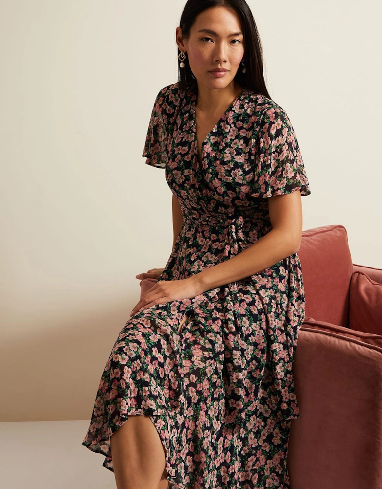 Juliette Fil Coupe Print Dress