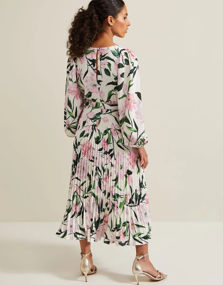 Petite Penny Floral Midi Dress