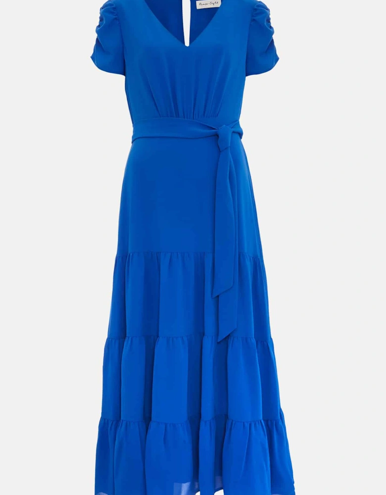 Lola Blue Tiered Dress