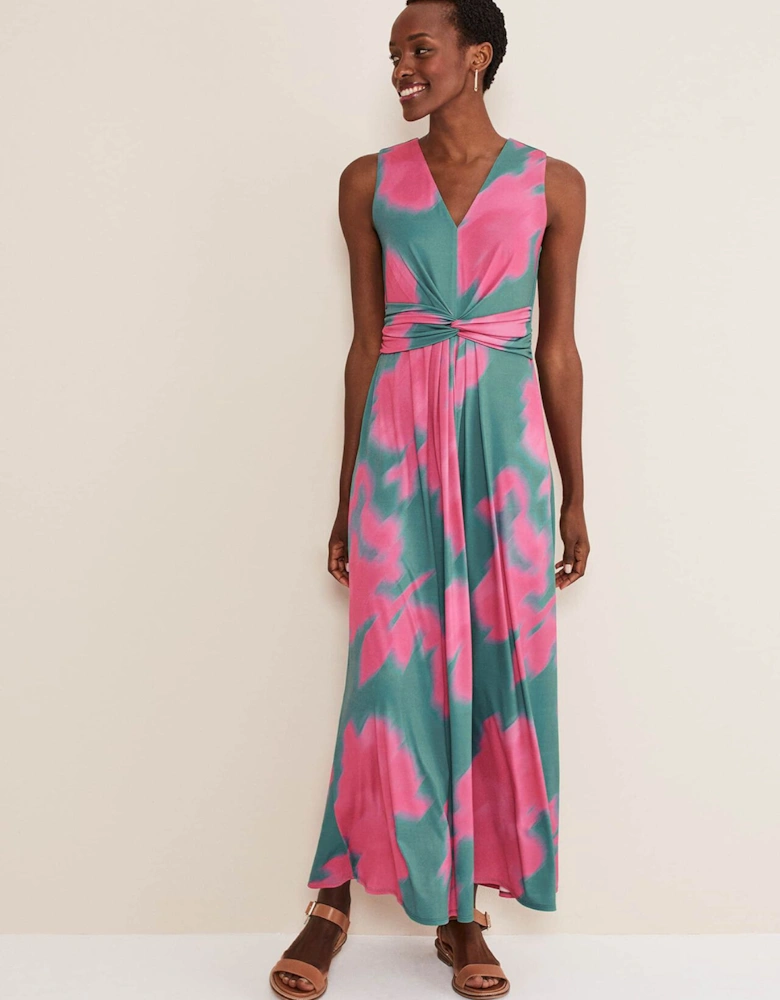 Madison Abstract Maxi Dress