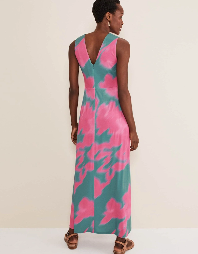 Madison Abstract Maxi Dress