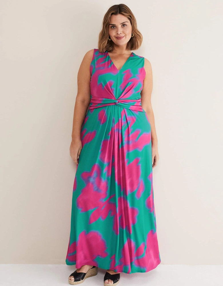 Madison Abstract Maxi Dress