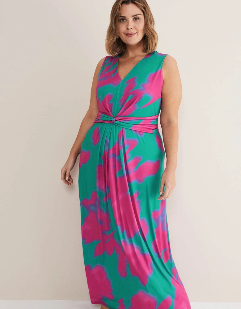 Madison Abstract Maxi Dress