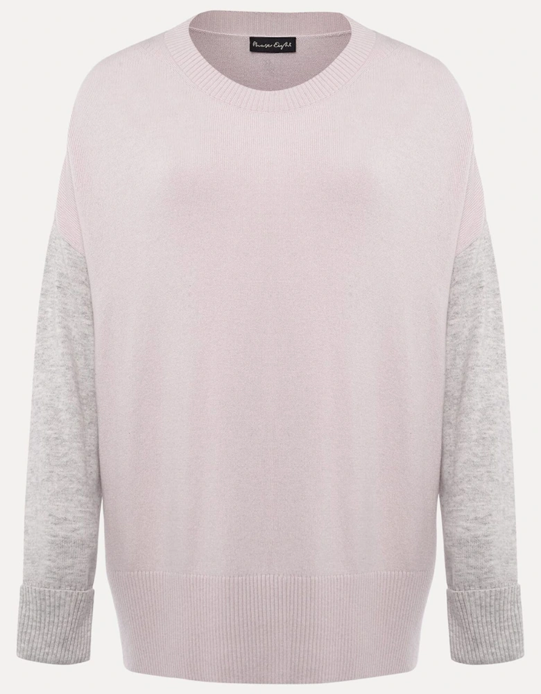 Rema Wool Cashmere Colourblock Jumper