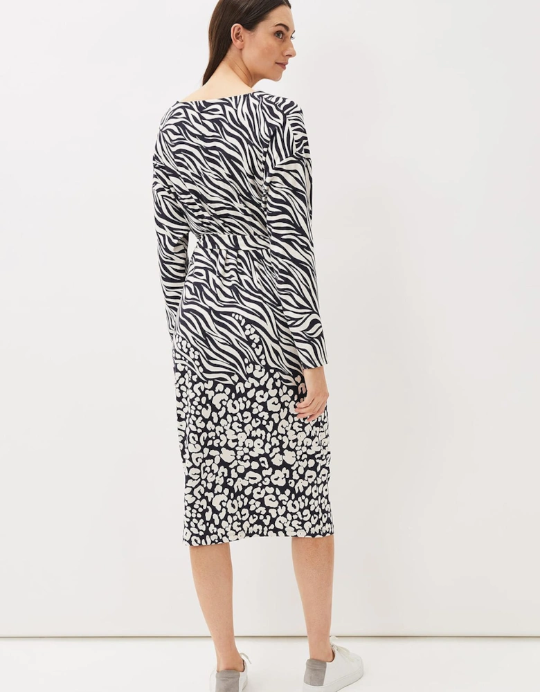 Kora Animal Print Dress