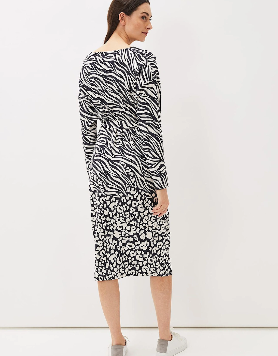 Kora Animal Print Dress