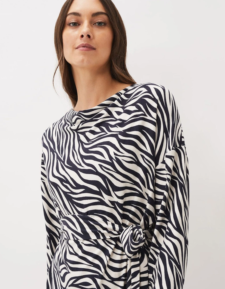 Kora Animal Print Dress