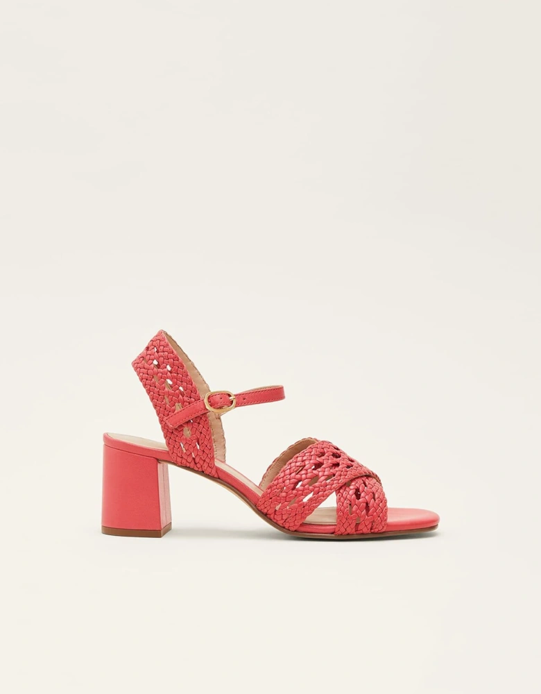 Weave Heeled Sandal