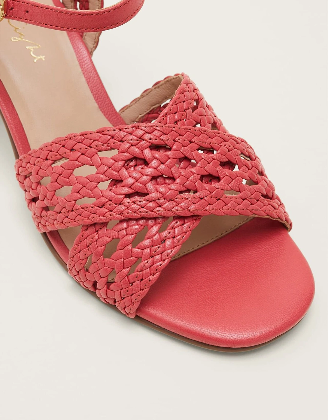 Weave Heeled Sandal