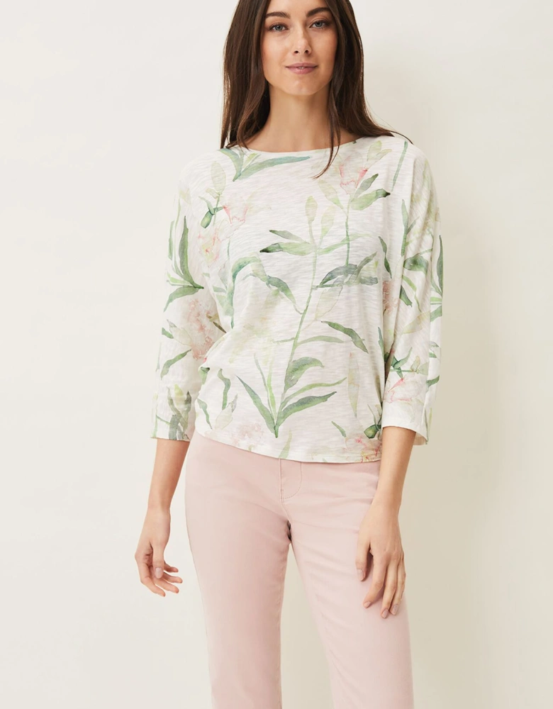 Inna Watercolour Print Top