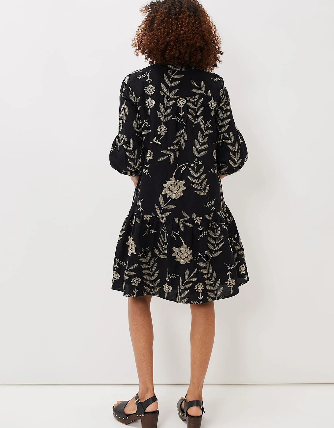 Gina Embroidered Dress