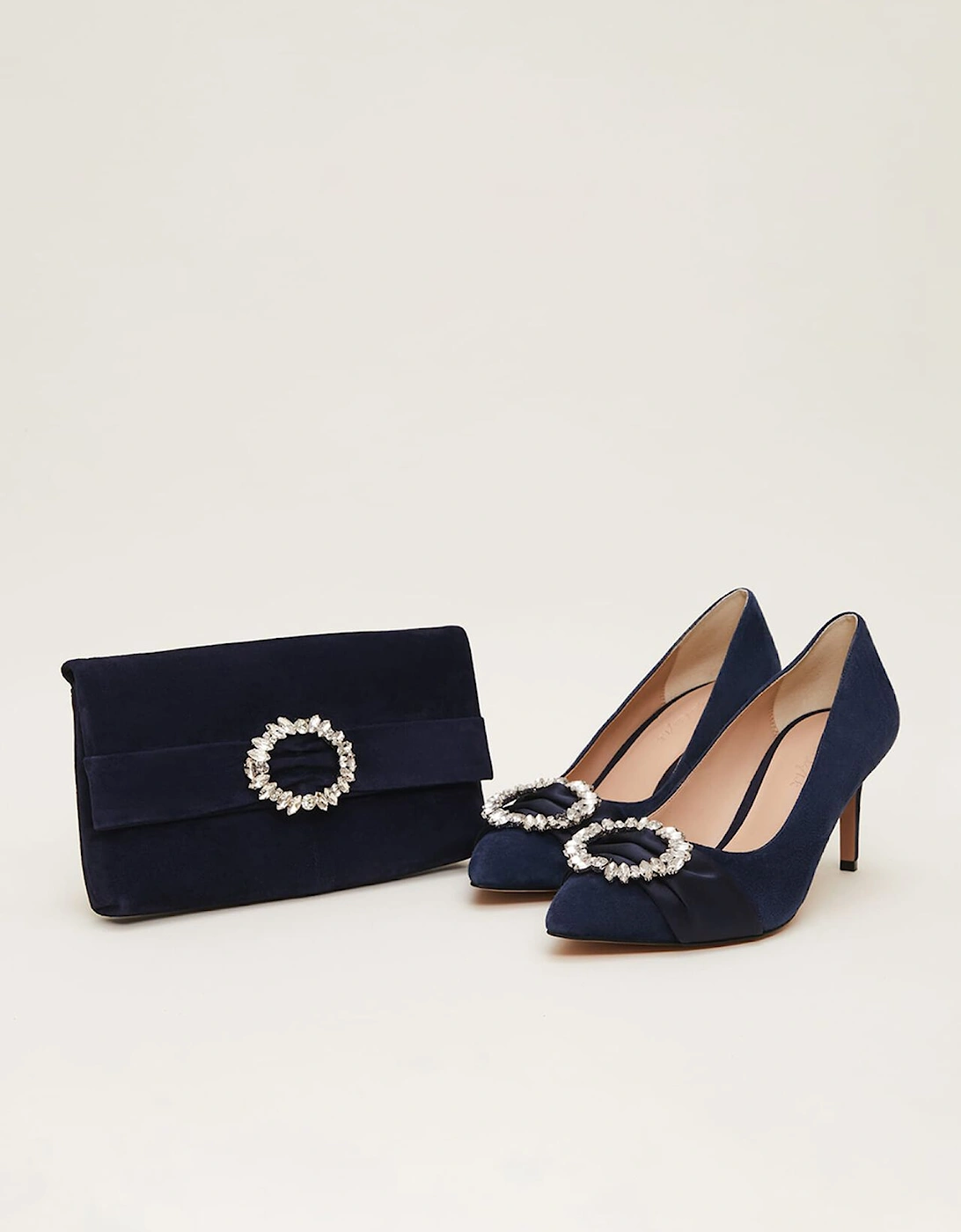 Embellished Court Shoe