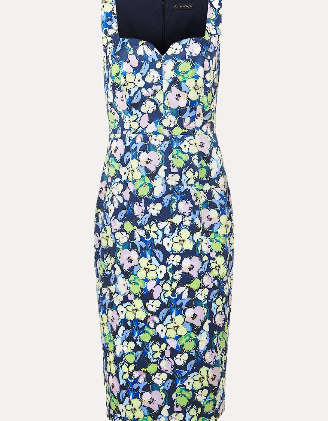 Loretta Printed Scuba Dress