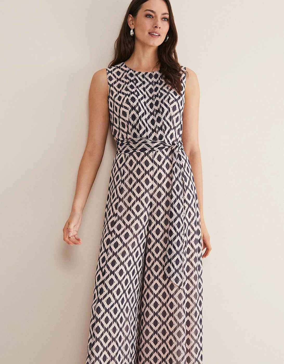 Janine Geo Wide Leg Jumpsuit