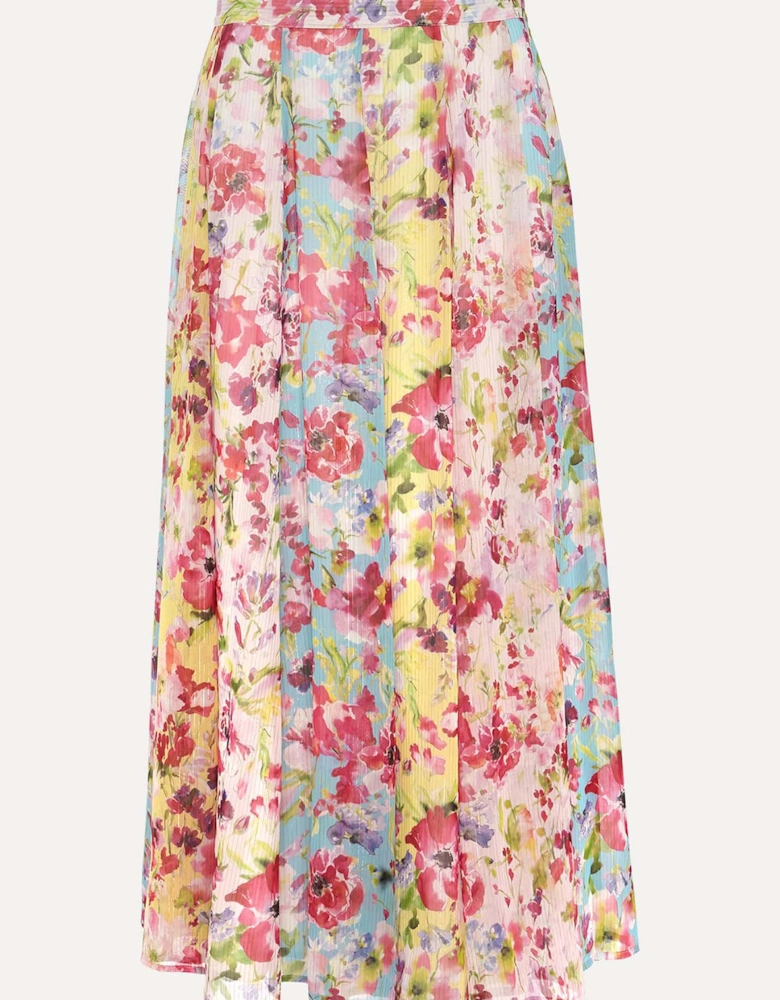 Vivianne Floral Midi Skirt