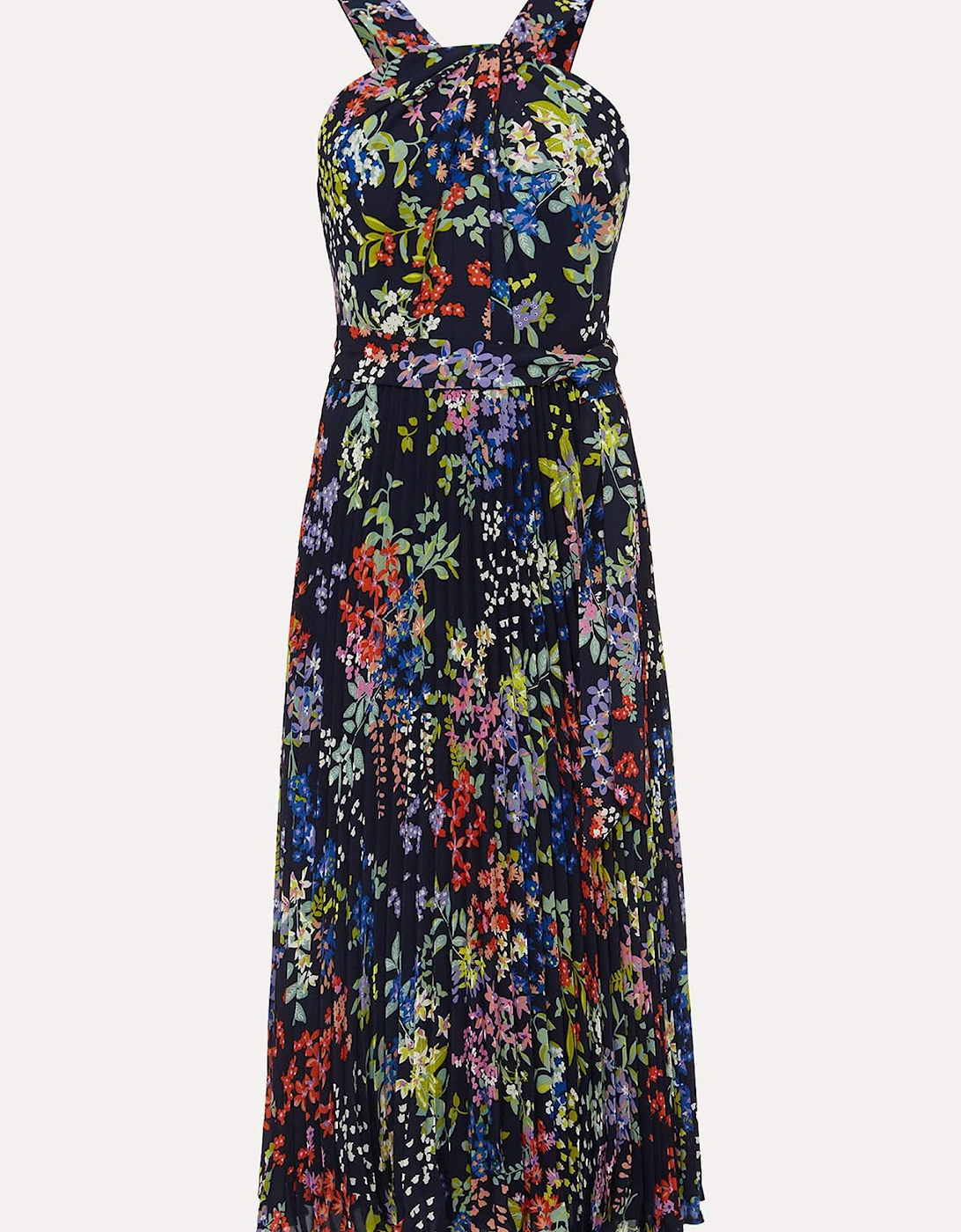 Fenella Pleated Floral Dress