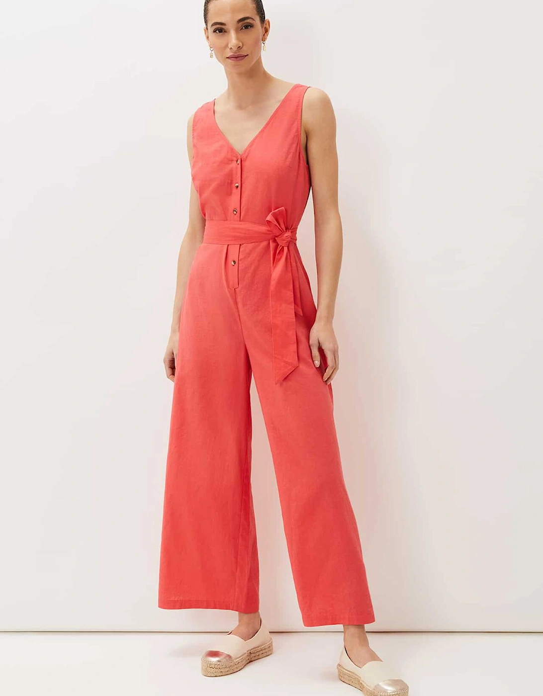 Fern Linen Jumpsuit, 7 of 6