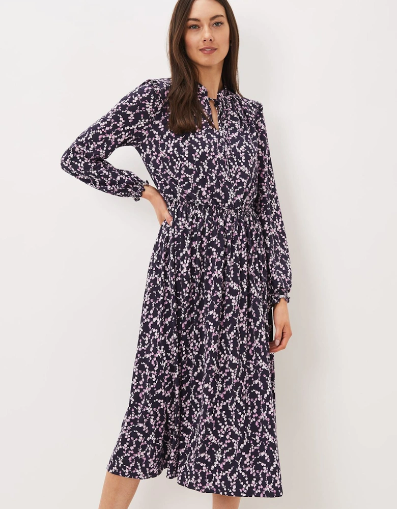 Shay Floral Midi Dress