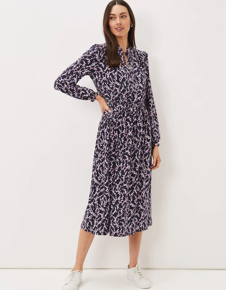 Shay Floral Midi Dress