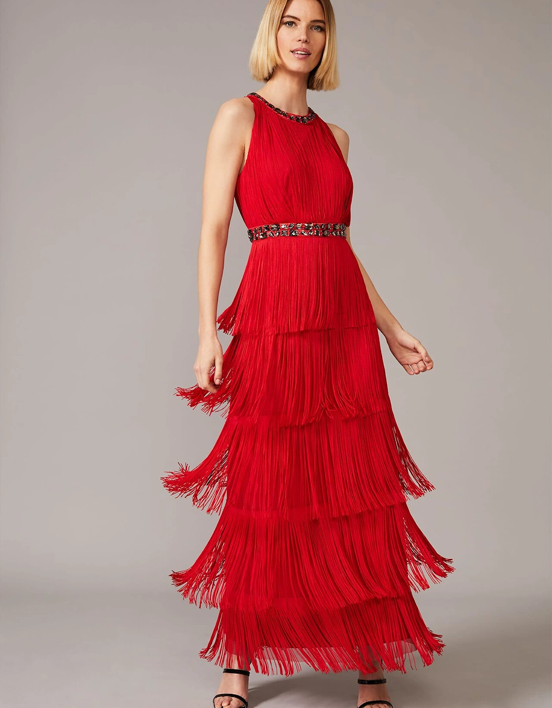 Albertina Fringe Maxi Dress, 8 of 7